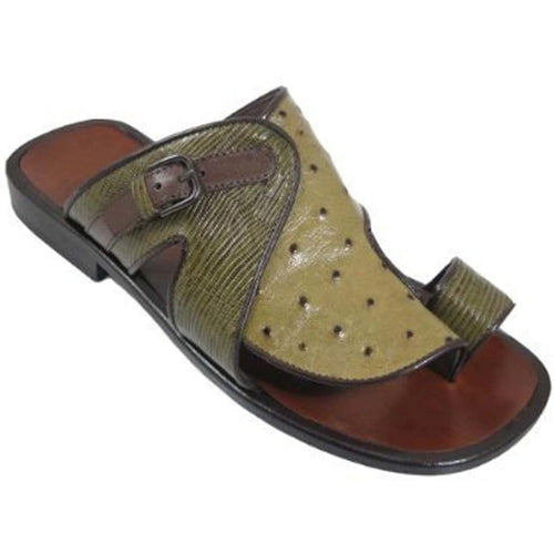 New Arrivals Push Toe Ostrich Sandals