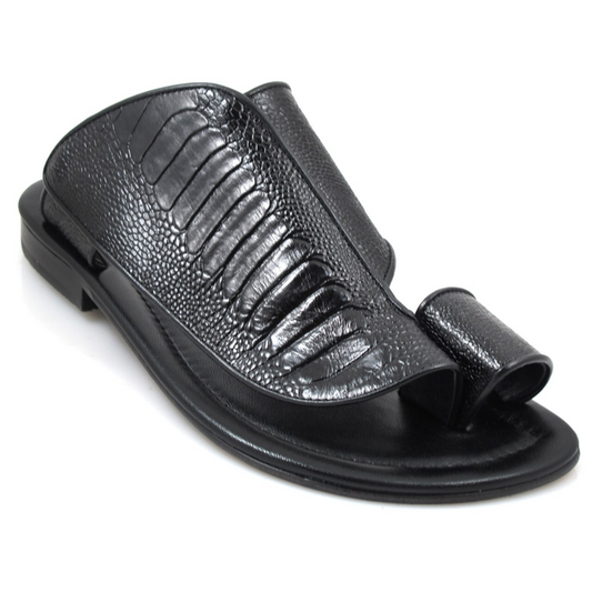 Ostrich Push Toe Casual Sandals