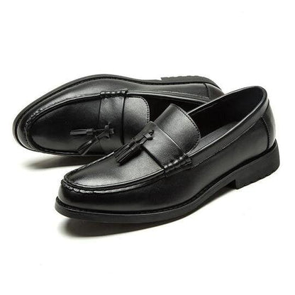 Men Flats Leather Oxfords Formal Shoes