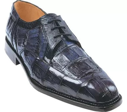 Handmade Men Alligator Oxford Shoes