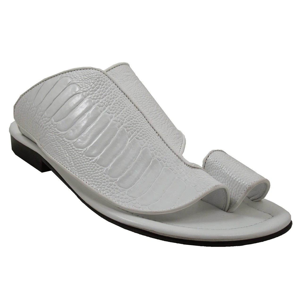 Ostrich Push Toe Casual Sandals