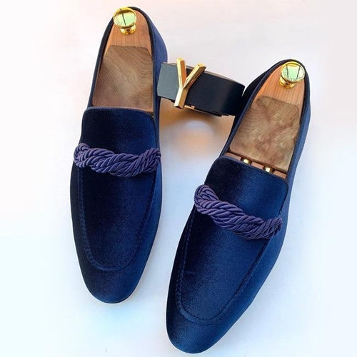 New Suede Pointed Toe Loafers