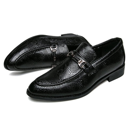 Men's British Trendy Casual  Leather Shoes