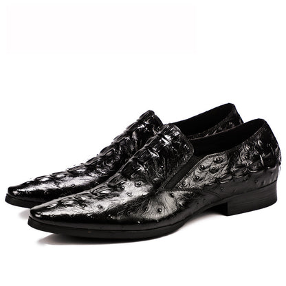 Men's Crocodile Business Formal Shoes British Casual Shoe