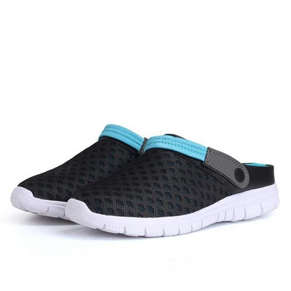 Men's Summer Mesh Breathable Padded Beach Flip Flops