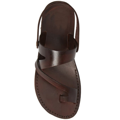 Men's Leather Adjustable Sandals