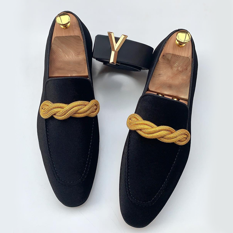 New Suede Pointed Toe Loafers