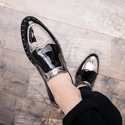 Luxury Bling Oxford Men Dress Shoes