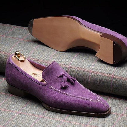 Men's Italian Fashion Design Tassel Loafers Shoes