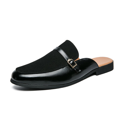 British Business Leather Sandals Fashion Breathable Shoes
