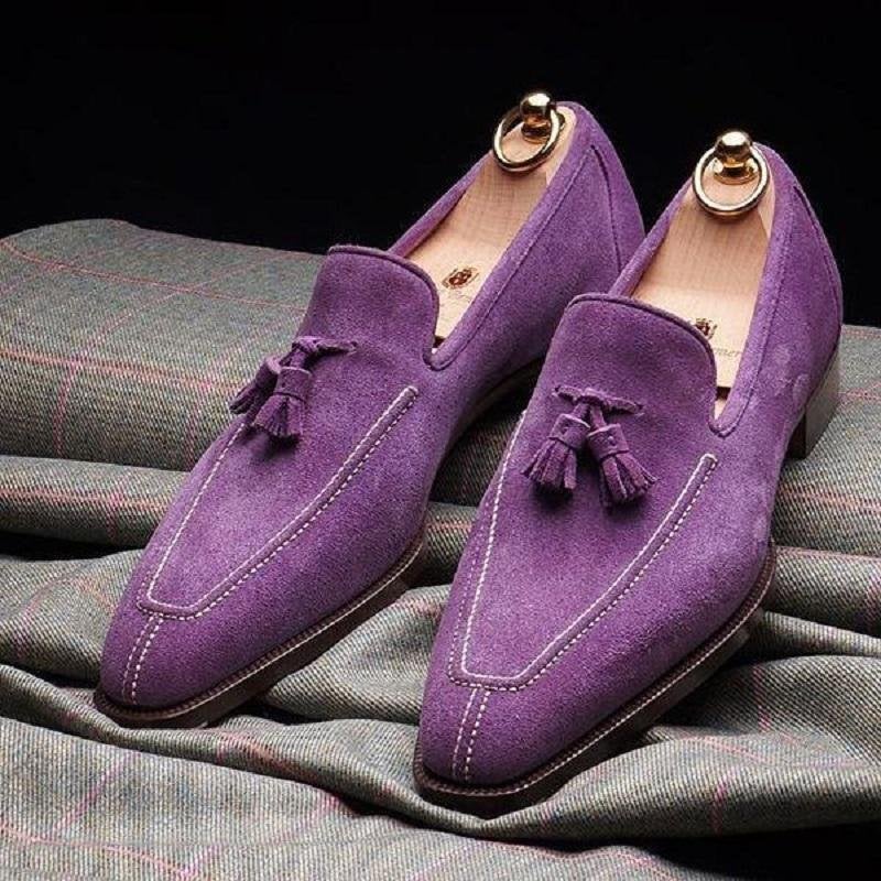 Men's Italian Fashion Design Tassel Loafers Shoes